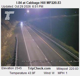 I-84 at Cabbage Hill MP220.83